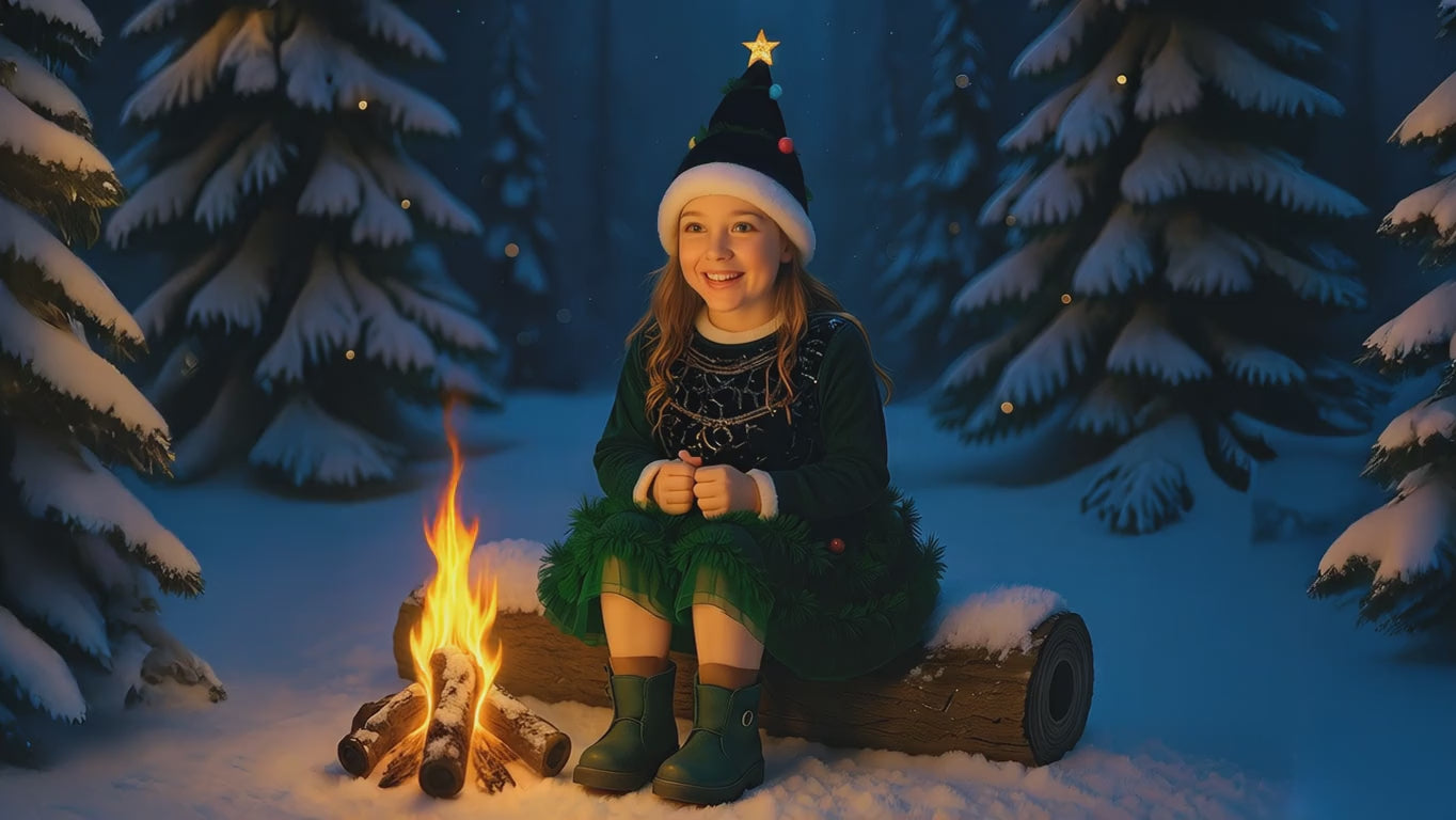 Julgransklänning