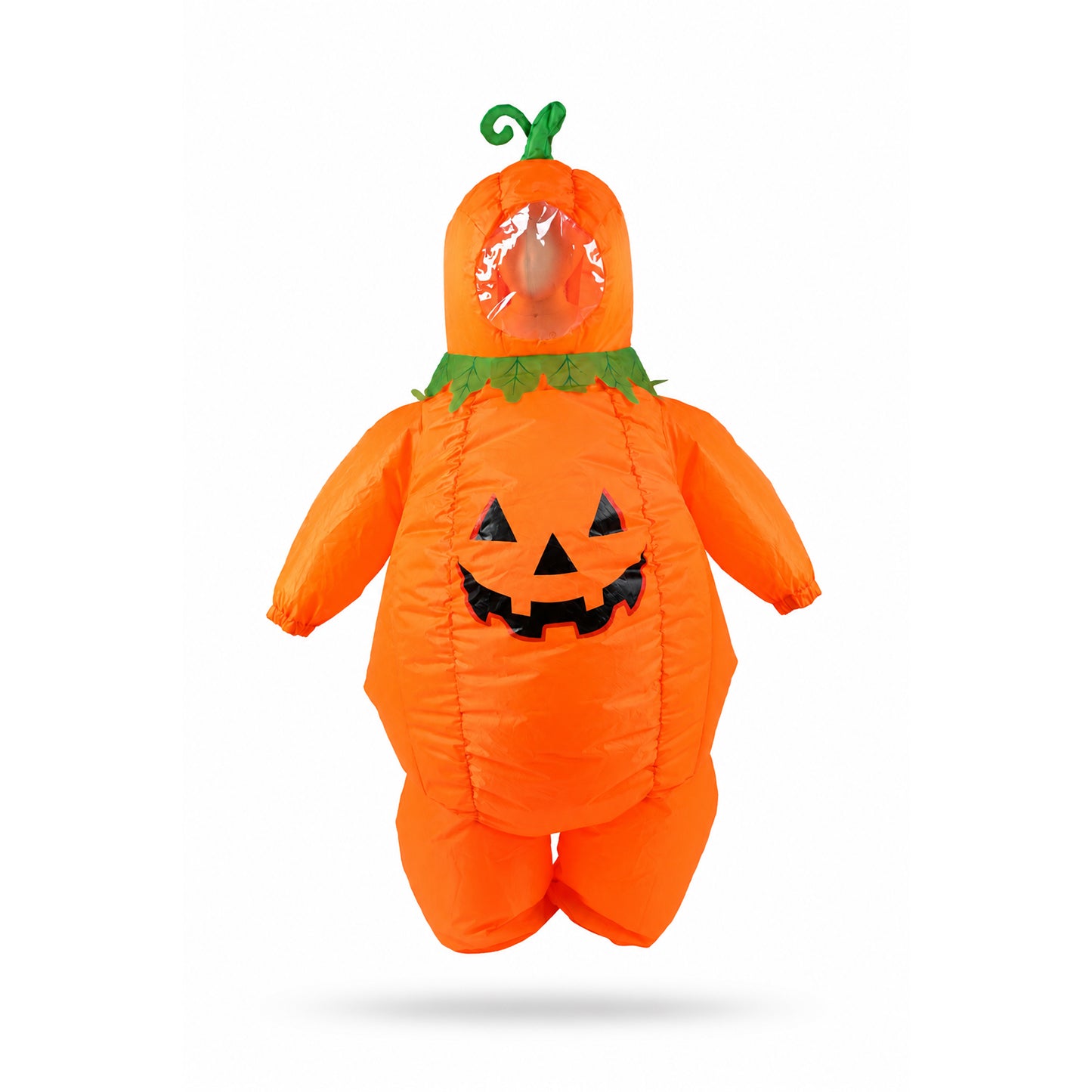 Uppblåsbar pumpadräkt för halloween